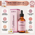 ADIRA FullBloom — complete daily firming ritual infographic