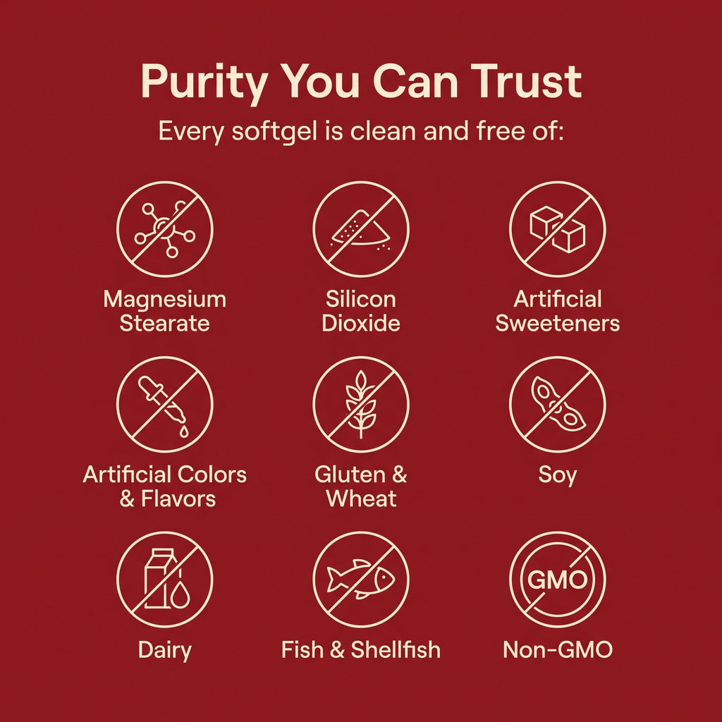 Cranberry pills free of gluten, soy, dairy, artificial colors and sweeteners — non-GMO