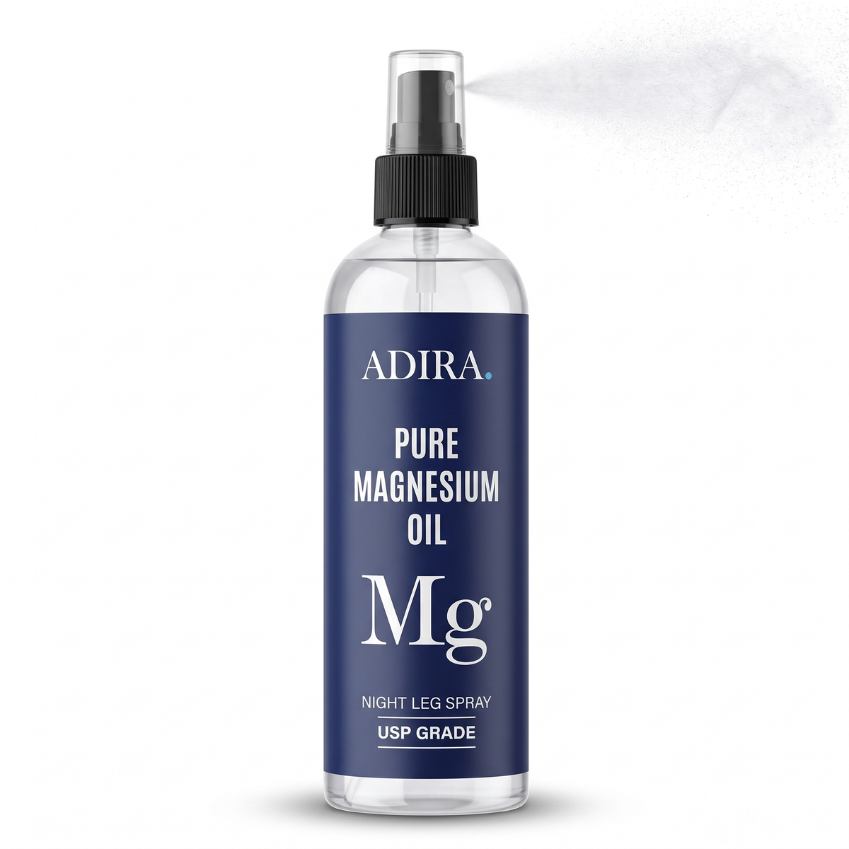 ADIRA Pure Magnesium Oil on white background