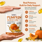 ADIRA Pumpkin Seed Oil softgels – product view 4