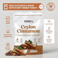 ADIRA Ceylon Cinnamon 7200 mg Equivalent Softgels with MCT Oil, 30 count pouch
