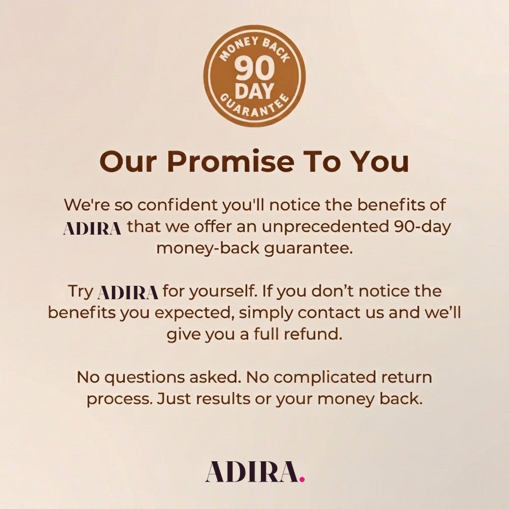 ADIRA Ceylon Cinnamon – our promise, 90-day guarantee