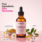 Fenugreek seed, daisy flower, jojoba and vitamin E